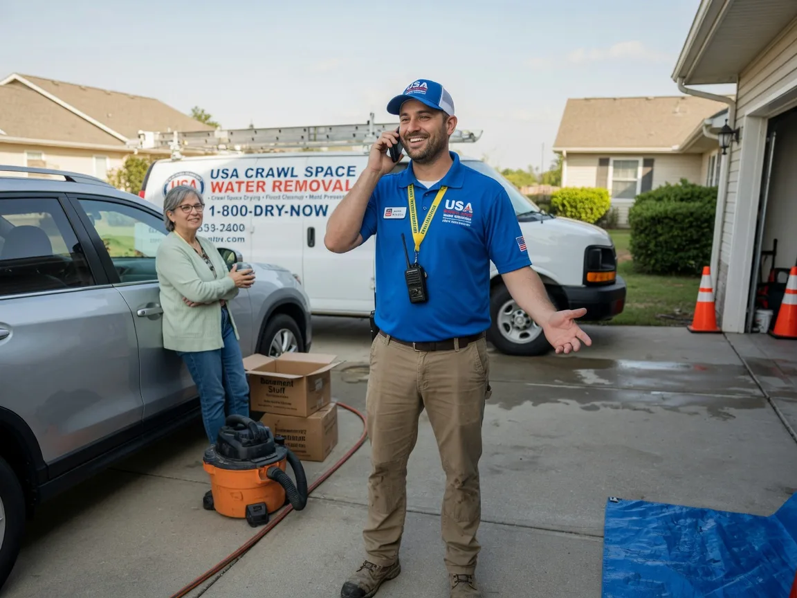 Crawl Space Water Removal Vance, AL FAQs
